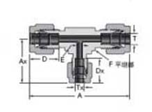 三通变径连合接头