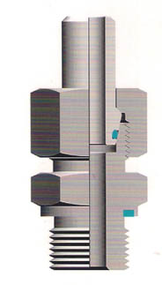 -24度锥面密封对焊式管接头